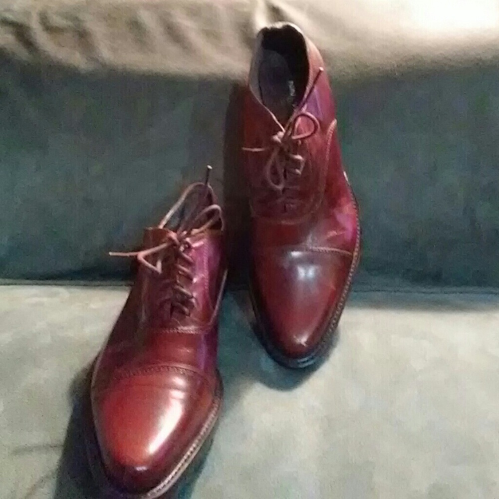 Leather Nine West Stacy Adams